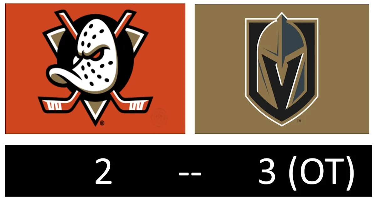 Leaving Las Vegas … Up 3-2, Golden Knights Take Game 5 in Overtime Thriller