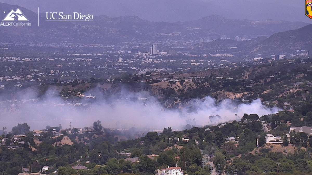 Crews responding to brush fire in Brentwood – NBC Los Angeles