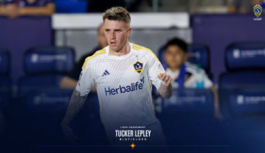 LA Galaxy Loan Midfielder Tucker Lepley to USL Championship Side Oakland Roots SC