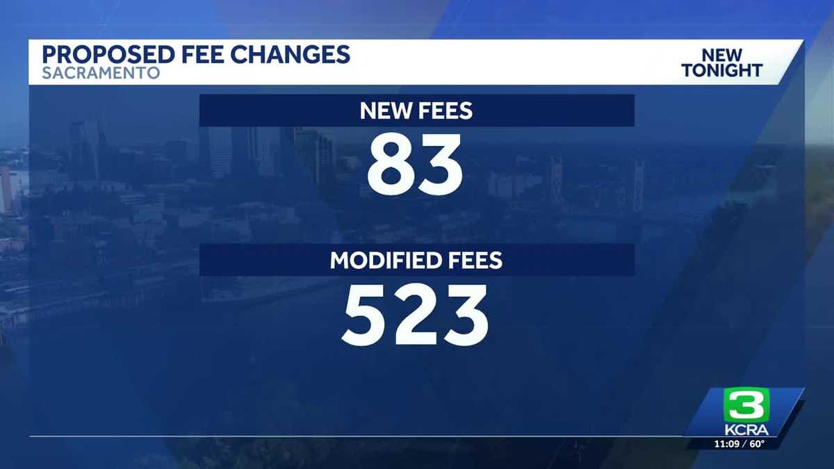 Sacramento proposes fee increases to address $66 million deficit