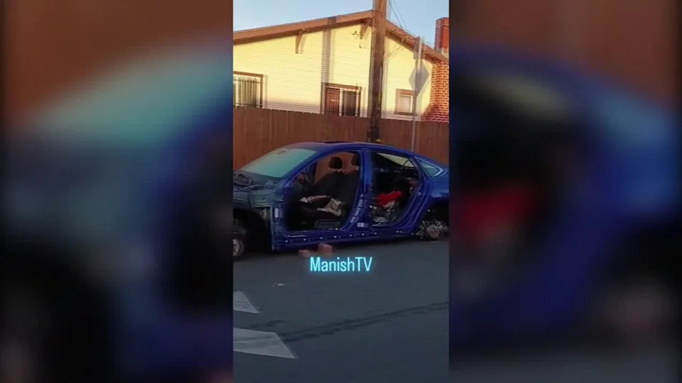 <div>Community activist Jazz Hudson's stolen car was found stripped.</div>