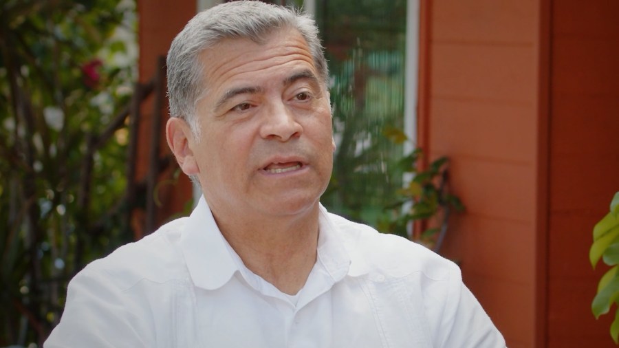 California gubernatorial candidate Xavier Becerra addresses homeless spending, gas prices in KTLA interview