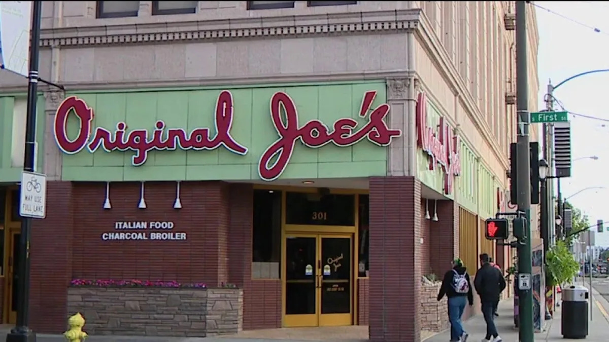 Original Joe's in San Jose: 'Not on the market, here to stay'