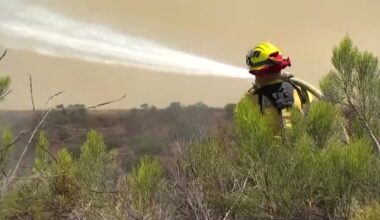 4 injured in Jurupa Valley river bottom brush fire – NBC Los Angeles
