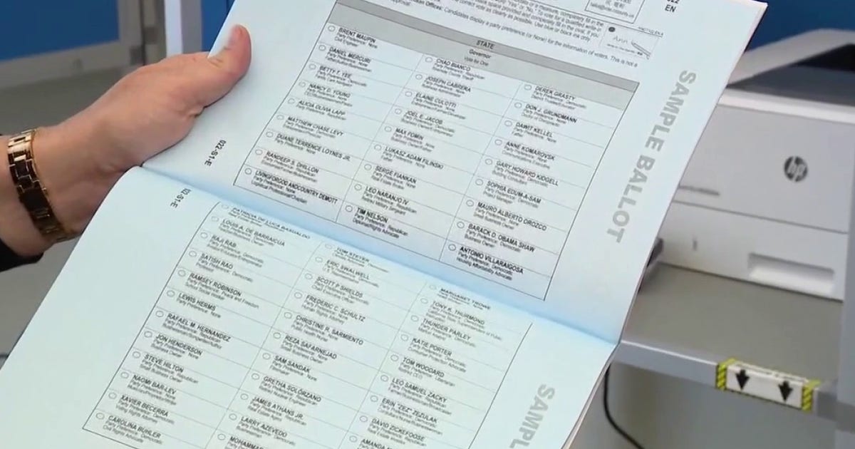 California governor's race still up in the air, with 62 candidates on the June 2 ballot
