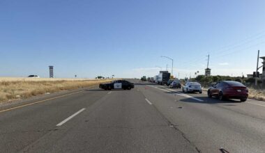 I-5 closed in French Camp for law enforcement activity, CHP says