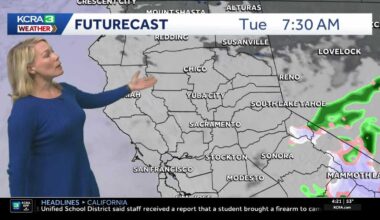 Northern California forecast | Scattered showers Monday