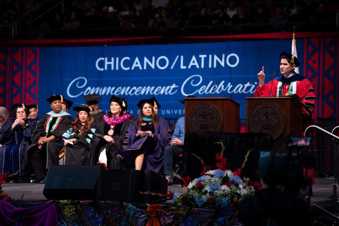 Record turnout for Fresno State Chicano/Latino commencement on 50th anniversary
