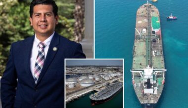 Doomsday for California as last barrel of oil from the Middle East arrives in Long Beach