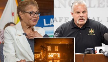 Karen Bass sued by LAFD Union President for alleged smear campaign