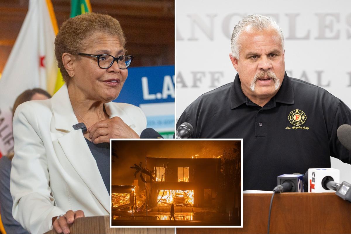 Karen Bass sued by LAFD Union President for alleged smear campaign