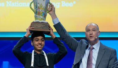 California teen Shrey Parikh wins Scripps National Spelling Bee in dramatic lightning-round tiebreaker