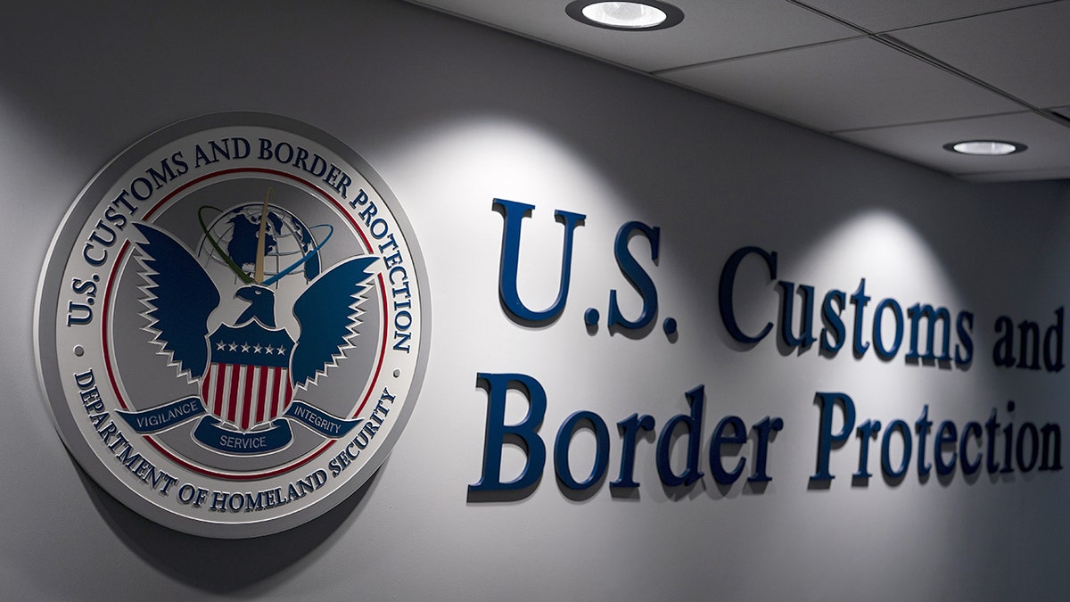 US Customs and Border Protection headquarters building with CBP sign in Washington, D.C.