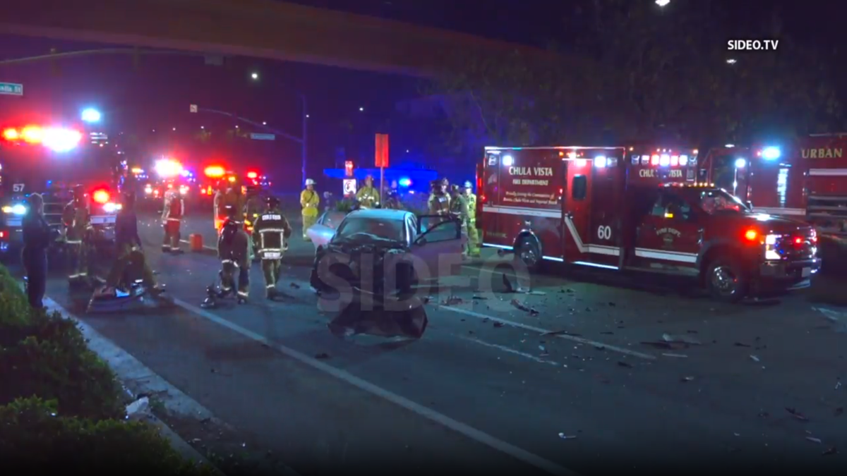 Chula Vista Police officer struck from behind by suspected drunk driver – NBC 7 San Diego