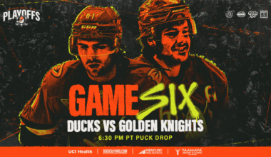 PREVIEW: Ducks Face a Must-Win in Game 6 Tonight at Honda Center