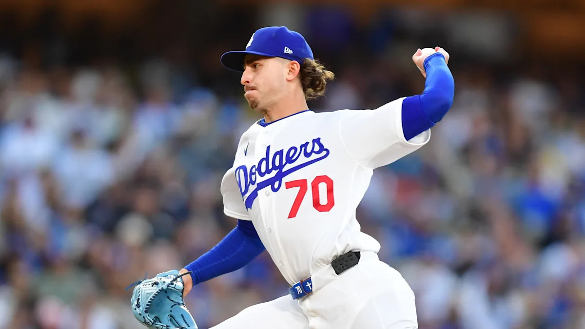 Dodgers beat Phillies as Justin Wrobleski strikes out 9 and Los Angeles hits 4 homers