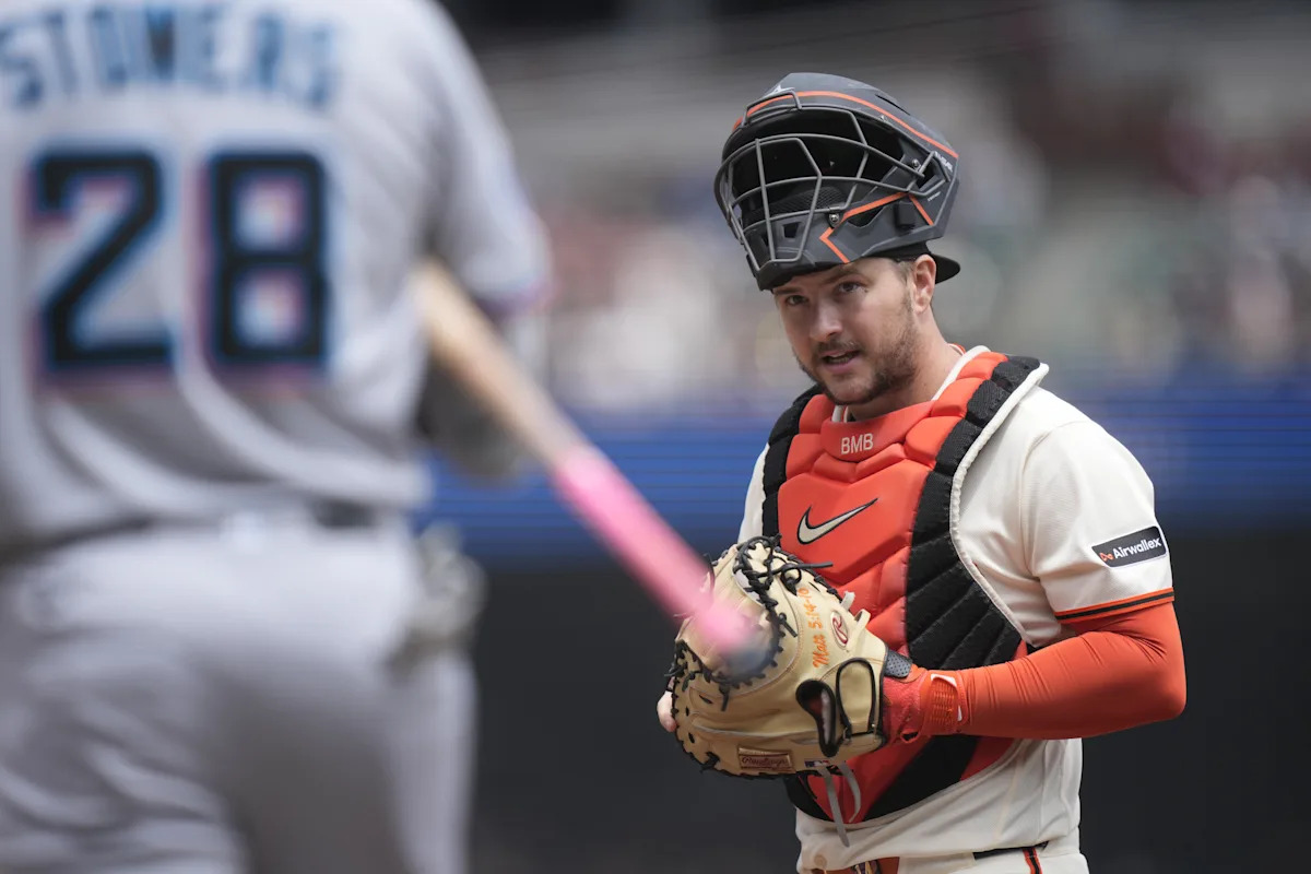 Guardians reportedly acquiring Giants catcher Patrick Bailey in trade that sends San Francisco pick, prospect