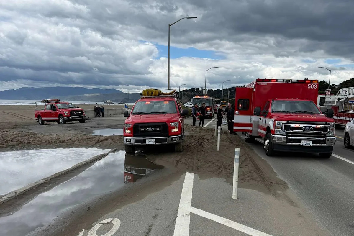 Surfer Dies After Being Rescued from Rough Waters on San Francisco Beach