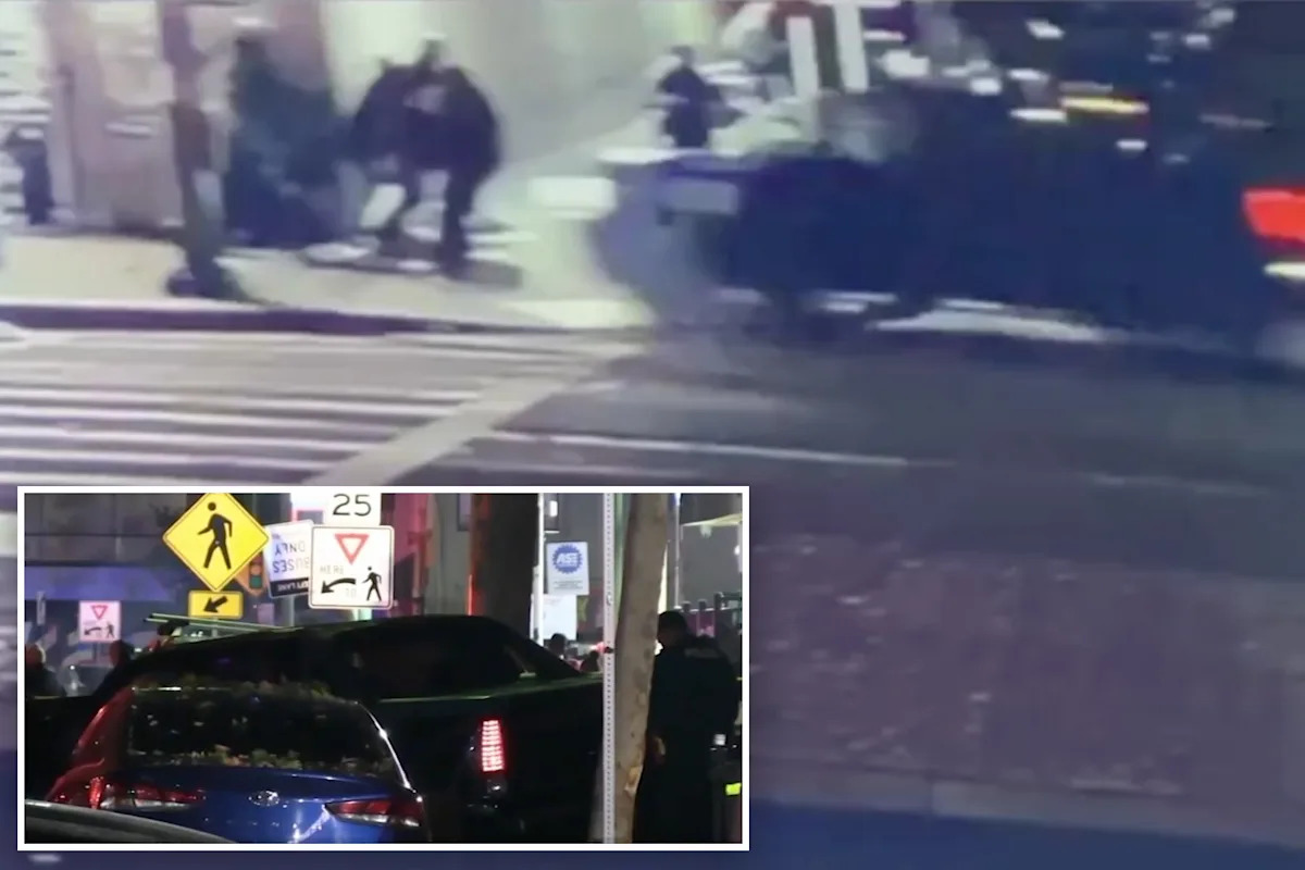 Crazy video shows young driver kill 3 people after plowing into Oakland crowd