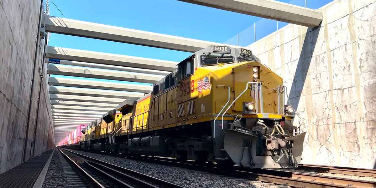 Riding the Alameda Corridor