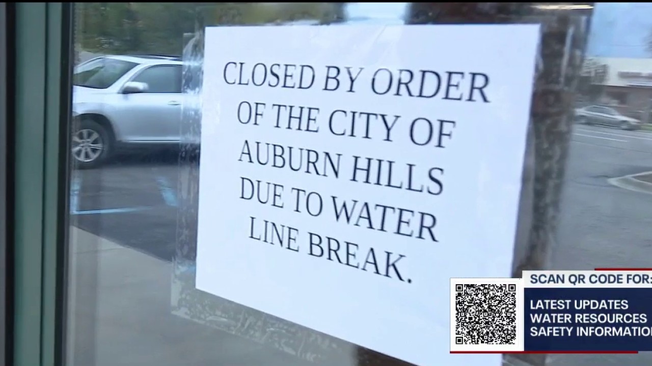 Oakland County business owners wait out closures after water main break