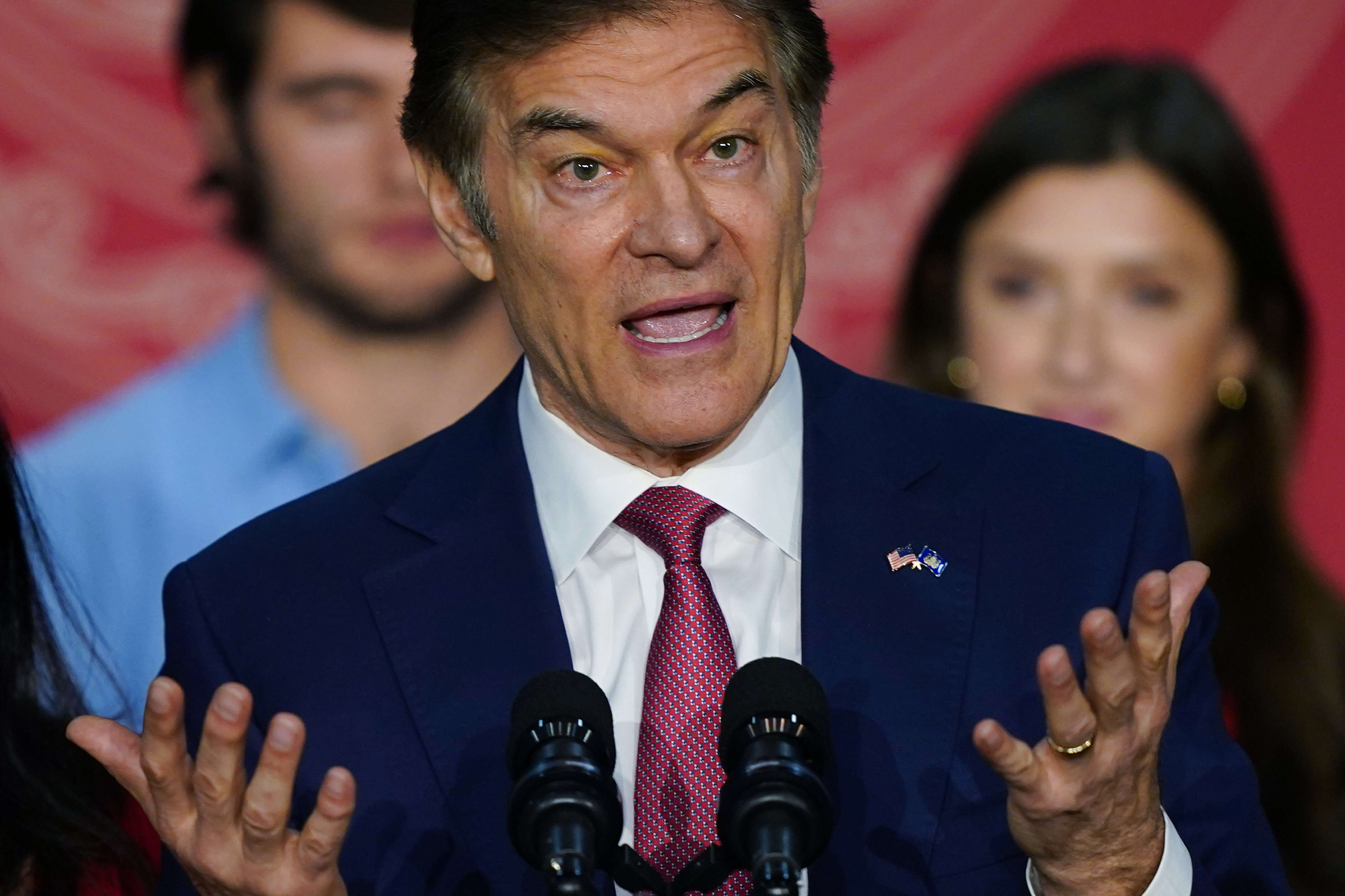 Mehmet Oz, the Republican candidate for U.S. Senate in Pennsylvania,...