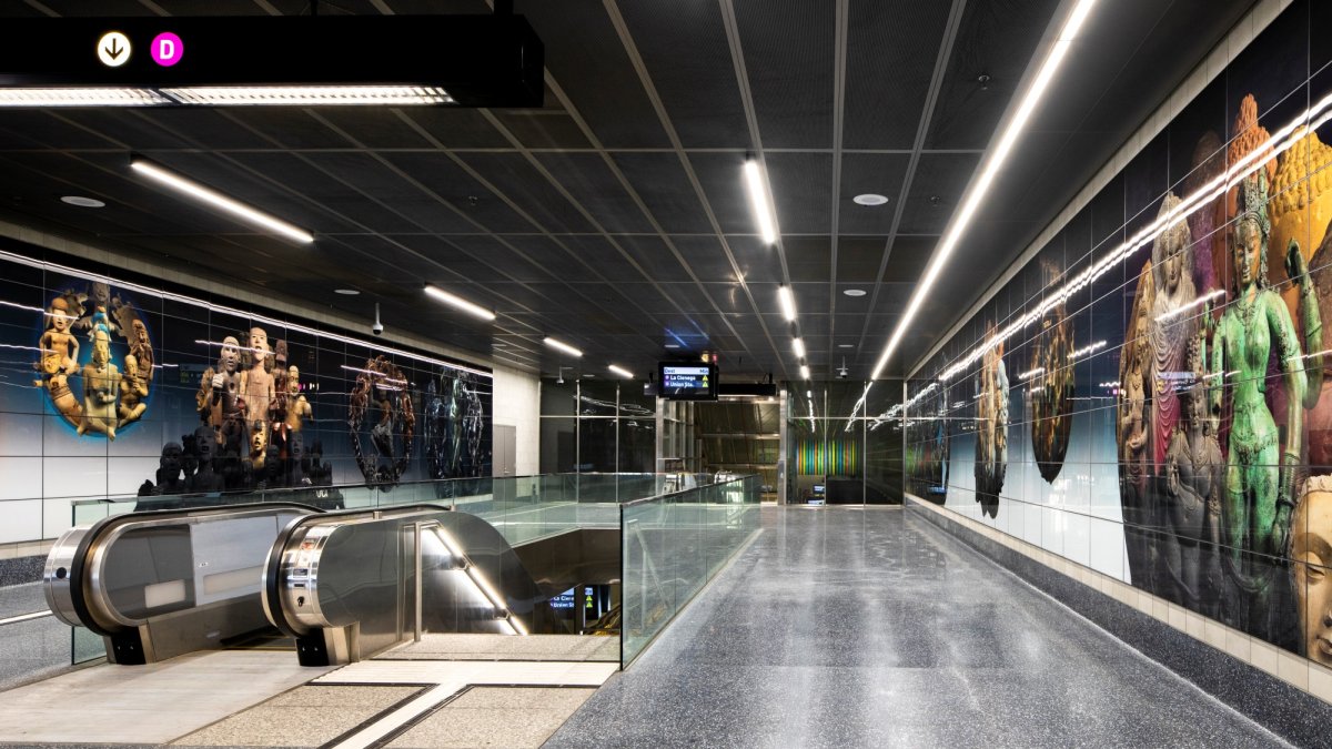 Look inside Wilshire Boulevard’s new Metro D Line stations – NBC Los Angeles