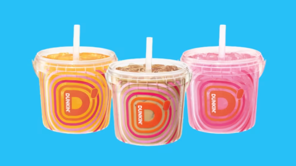 Dunkin’s 48-ounce coffee buckets are back, now nationwide – NBC Los Angeles