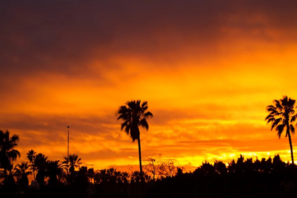 Large sections of California are under heat advisories, though conditions there are expected to be slightly less severe. Getty Images