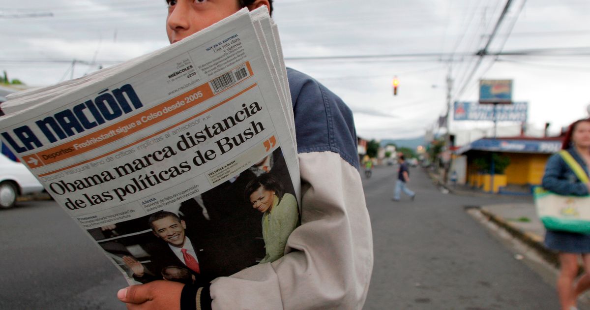 Costa Rica's top newspaper says US revoked visas of its executives, prompting press freedom concerns :: WRAL.com