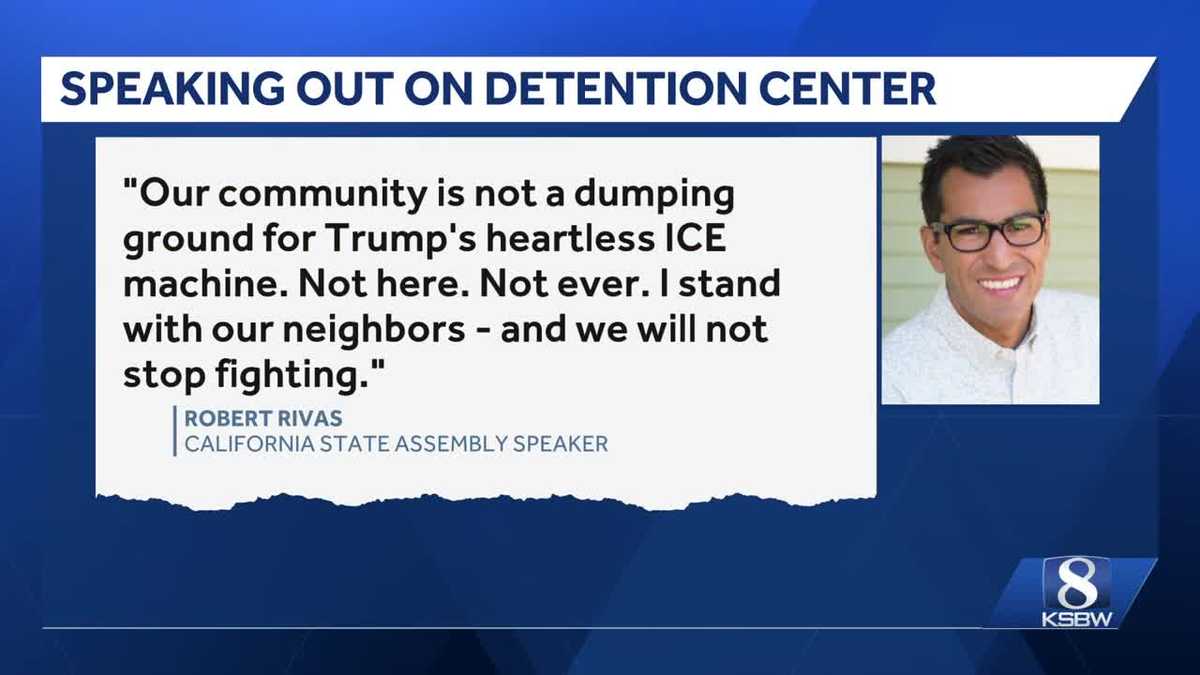 California leaders oppose proposed detention center near Gilroy