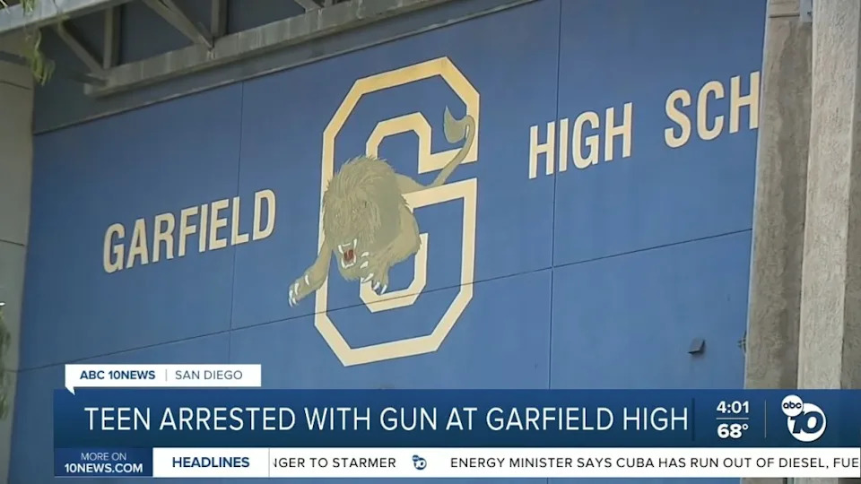 A 16-year-old Garfield High School student was arrested on campus after police say he was found carrying a semi-automatic ghost gun hidden in his pants.