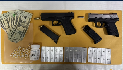 2 arrested on weapons, drug charges after Sacramento police foot pursuit