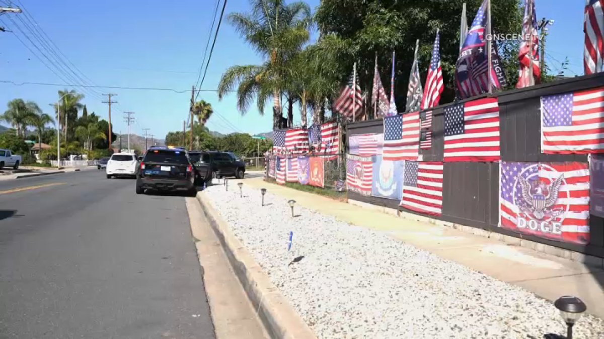 Escondido man hospitalized after attack outside his Trump-themed home – NBC 7 San Diego
