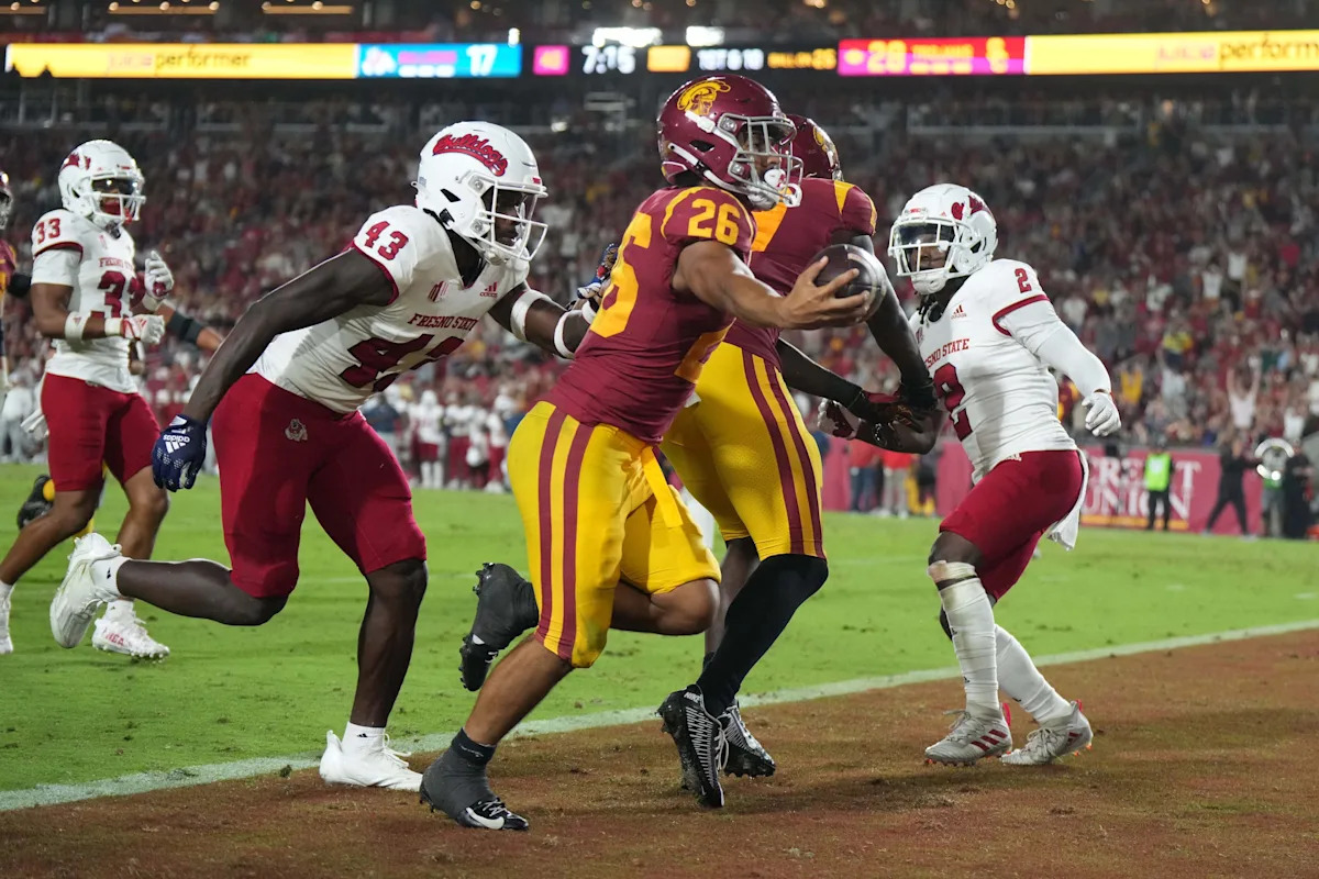 USC’s Week 1 matchup against Fresno State moved to Friday