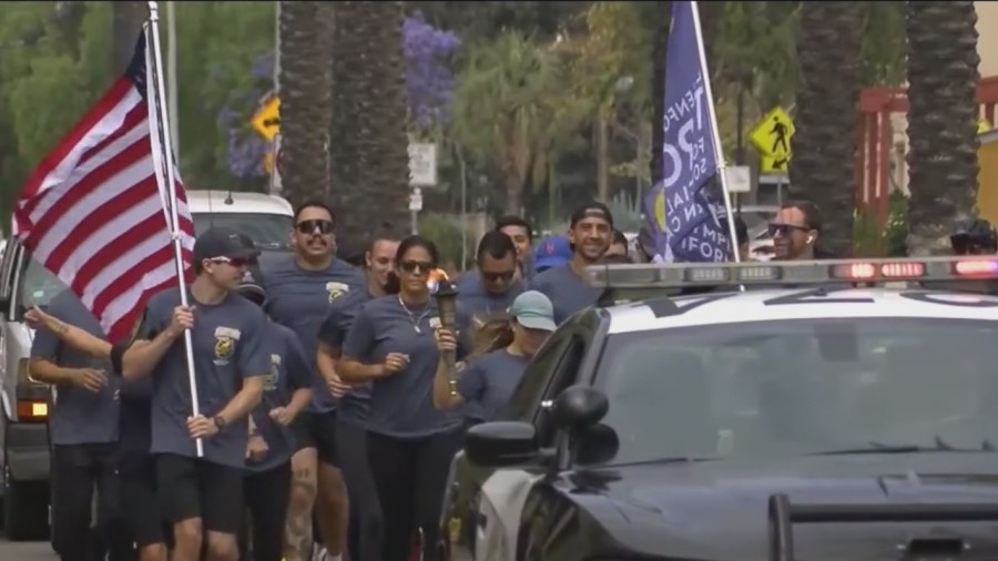 Law Enforcement Torch Run for Special Olympics hosted in San Diego
