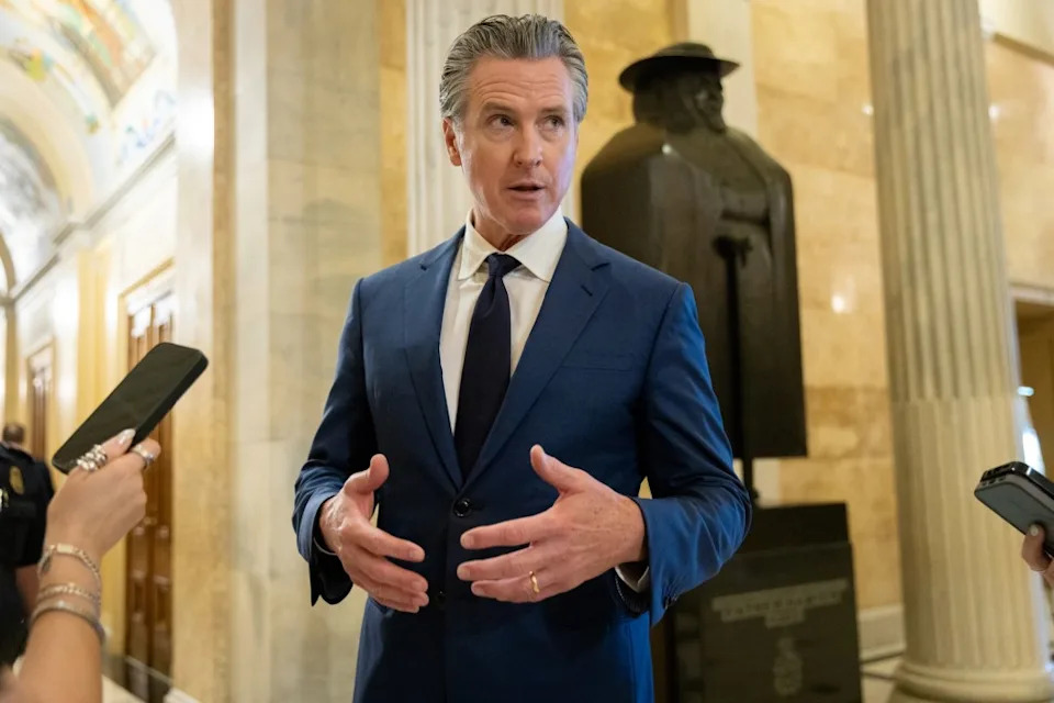 Gov. Gavin Newsom has decided to declare war on Chevron and small businesses. Anadolu via Getty Images