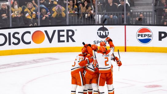 TST Images: Ducks defeat Golden Knights, 3-1, at T-Mobile Arena