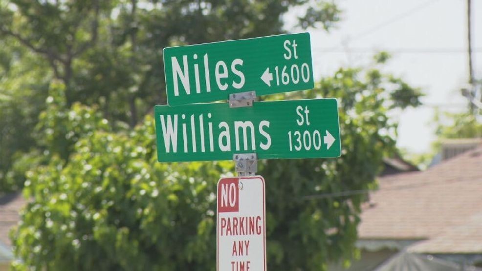 Bakersfield police are investigating a reported bat assault that happened on Niles Street Sunday morning. PHOTO: KBAK/KBFX