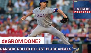 RANGERS POSTCAST: The Rangers were ROCKED by the last place Angels in Anaheim.