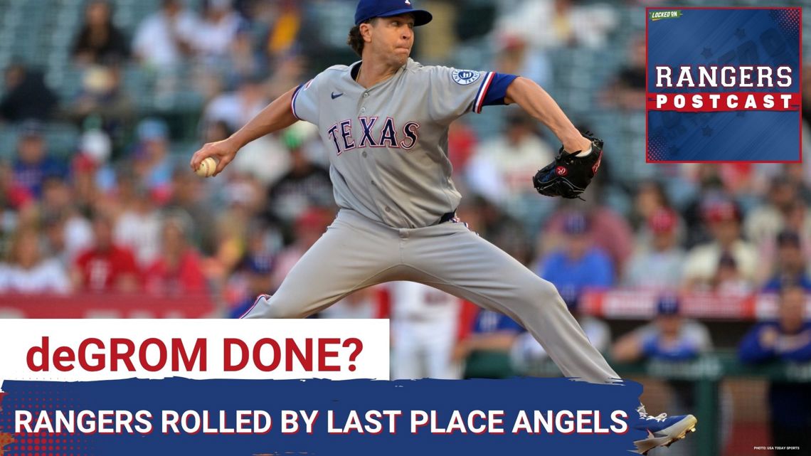 RANGERS POSTCAST: The Rangers were ROCKED by the last place Angels in Anaheim.