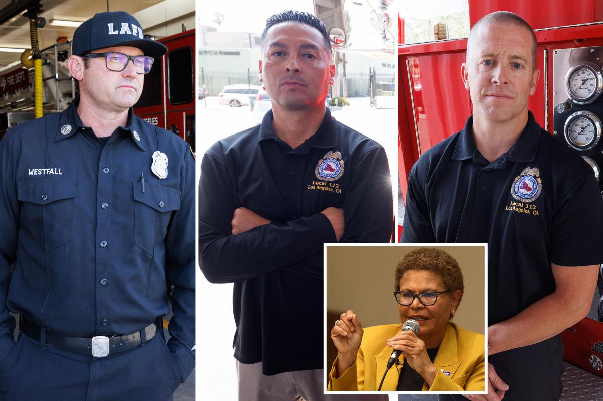 Los Angeles firefighters blast Karen Bass over missed pay, response times