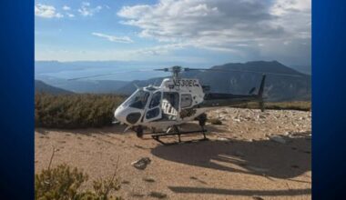 Man, 18-month-old rescued from Lake Tahoe area mountain