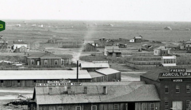 historical photo of downtown fresno