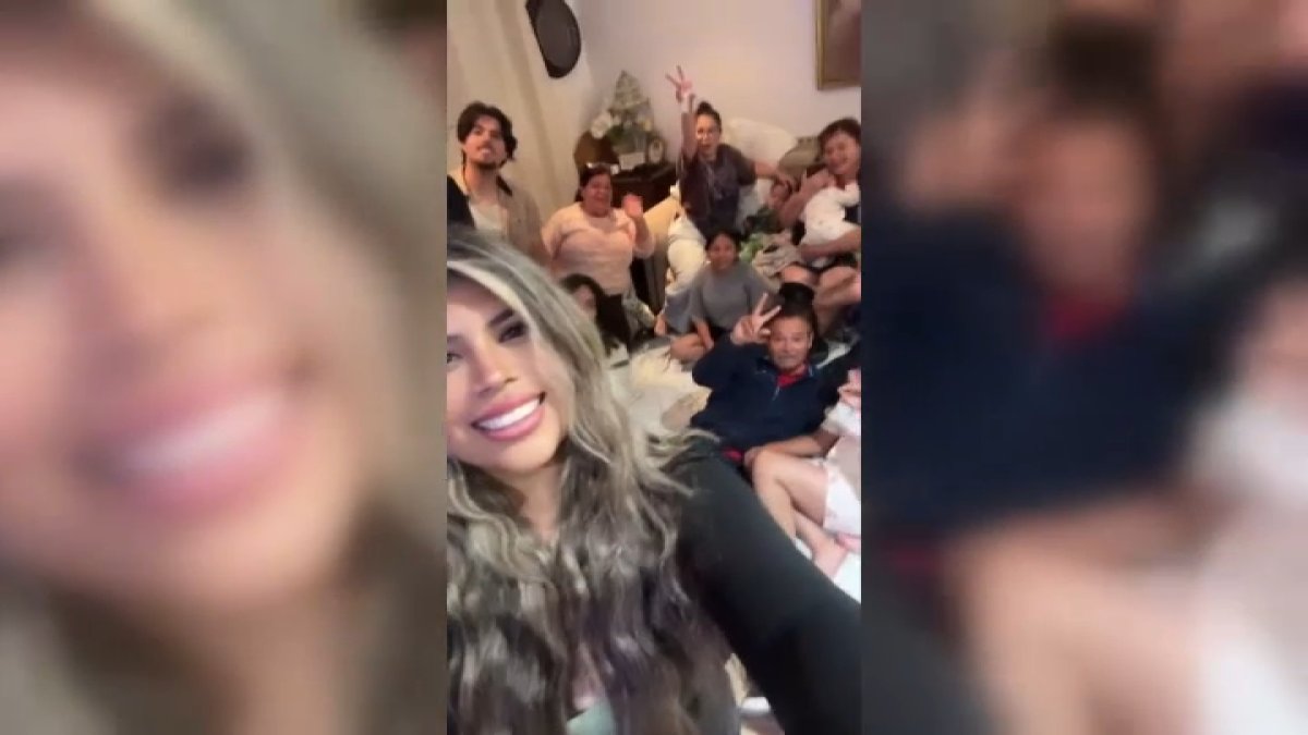 Viral video: Anaheim family welcomes evacuated relatives – NBC Los Angeles