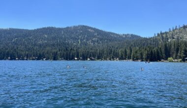 Man missing after jumping into Donner Lake over Memorial Day weekend