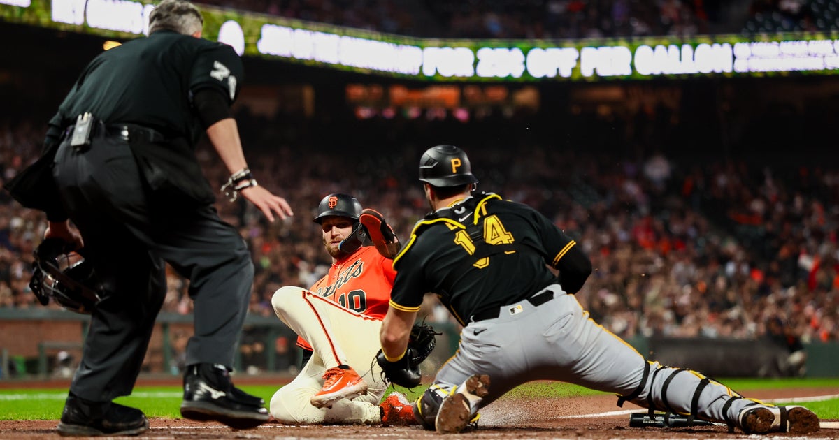 Rafael Devers goes deep and Robbie Ray pitches the Giants to a 5-2 win over the Pirates