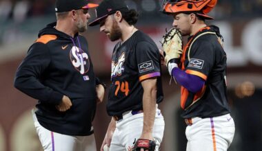 Giants send struggling reliever Ryan Walker to Triple-A Sacramento