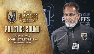 🎥 SOUND: Tortorella | Vegas Golden Knights