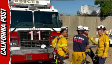 Two bodies found after fire at underground Fresno homeless encampment